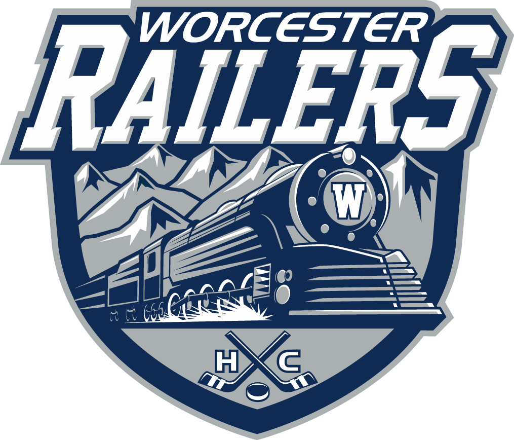 Worcester Railers HC 2017 18-Pres Primary Logo vinyl decal